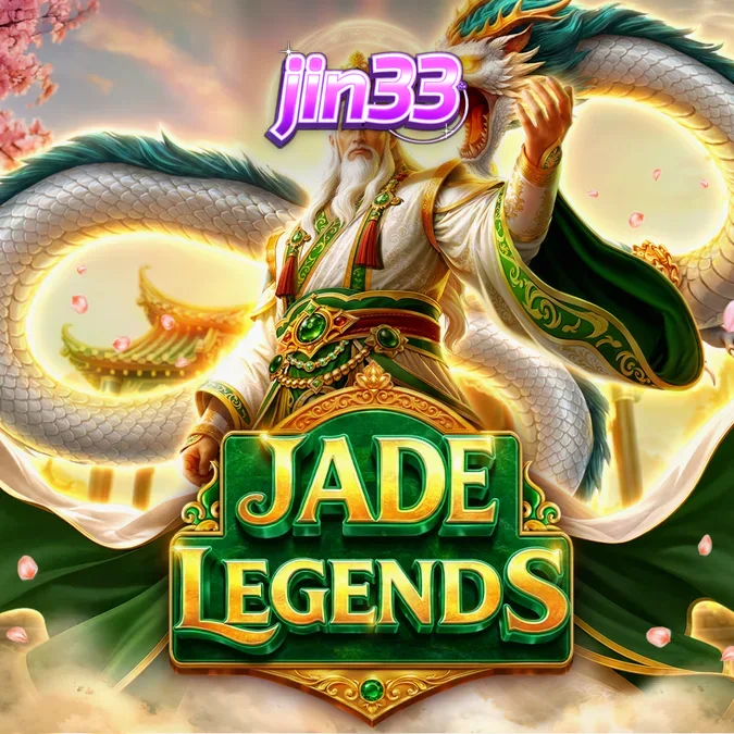 Jade Legends slot grid na may mga makukulay na simbolo at Eastern aesthetic.